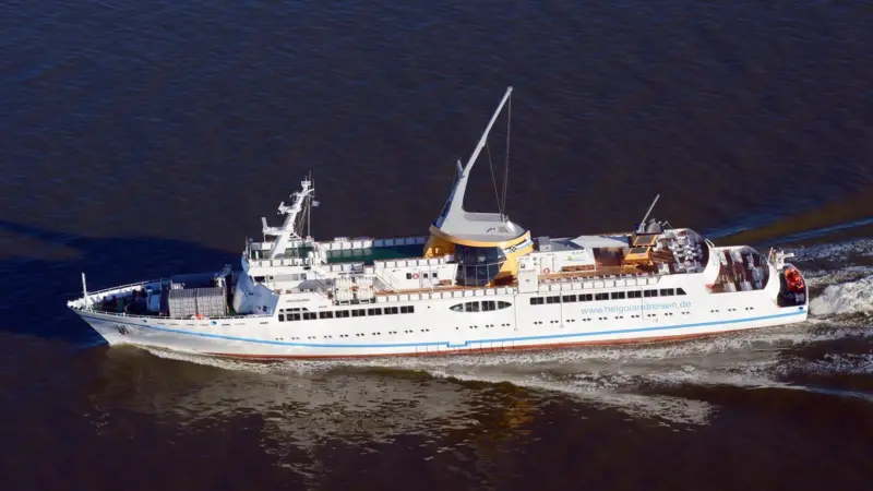 This is Germany’s first LNG fuelled ferry