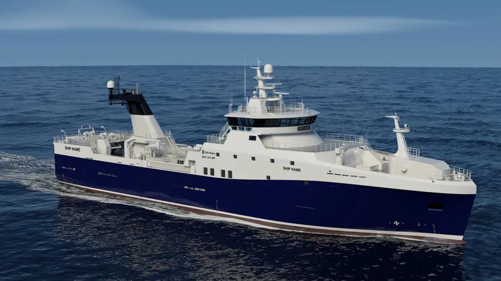 The vessel will be delivered by Myklebust Verft in September 2017 and is of NVC 374 WP design from Rolls-Royce