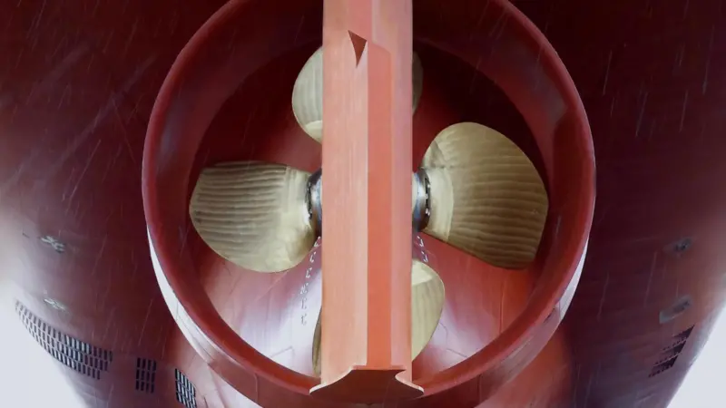 New Twisted Trailing Edge Rudder from Becker Marine