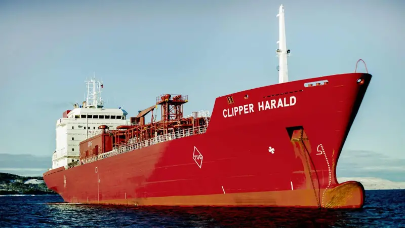 Will the 'Clipper Harald' trial herald a clean future for the use of heavy fuel oil in shipping?