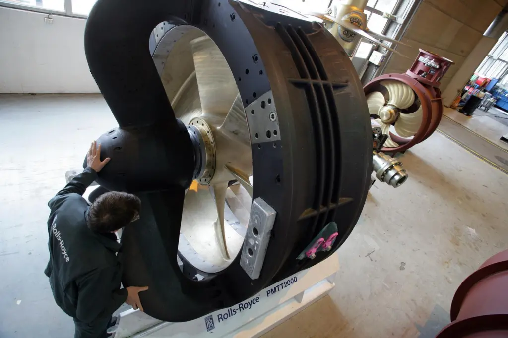 Rolls-Royce is already exploring how to put permanent magnet-driven azimuth thrusters into commercial production