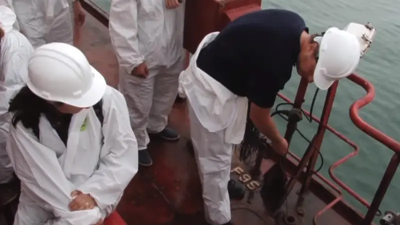 IMO's GloBallast partnership trains port state control officers on ballast water sampling and analysis