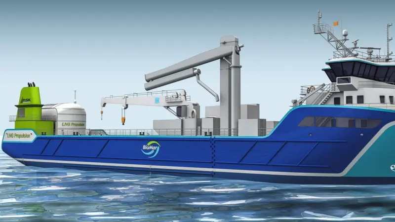 NSK Ship Design has been commissioned by Nordnorsk Shipping to design a new LNG fish feed carrier
