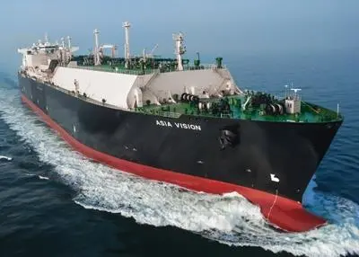 The Asia Vision - the ABS-classed vessel has carried the first export of LNG from the Sabine Pass LNG Terminal