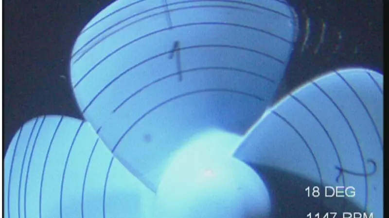 Vessels at risk for 'singing' are identified in the design process