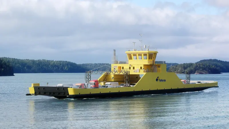 Siemens' second battery powered car ferry project will be carried out with FinFerries and will operate from mid-2017