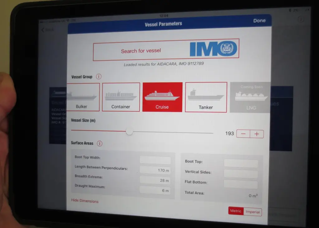 Intertrac Vision: Now calculating coatings ROI for cruise ships