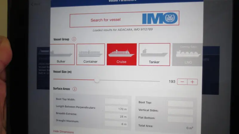 Intertrac Vision: Now calculating coatings ROI for cruise ships