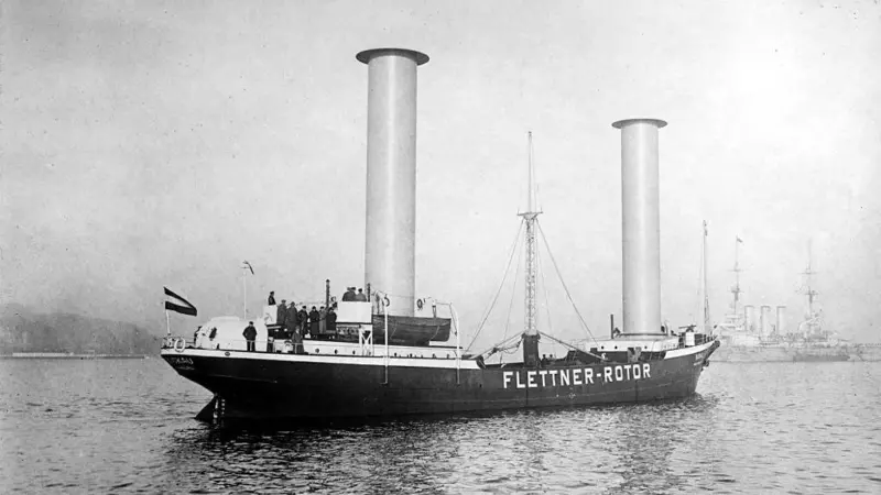 Flettner rotors have been fitted to ships since the 1920s. The ETI is seeking partners for an ambitious new project to fit the technology on a large ocean-going vessel