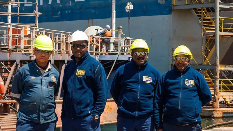 The safety team at EBH Namibia conducted a gap analysis of OHSAS standards as well as training and internal audits