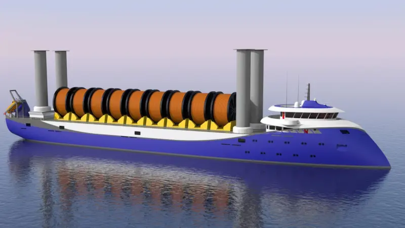 The Hybrid Flettner Freighter was the winning concept under Project SAIL and is eliciting commercial interest from at least one ship owner