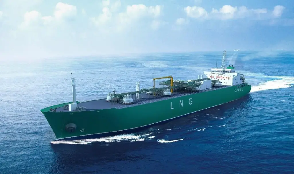 The first small-scale LNG carrier in China, operated by CNOOC, is among the country's young but rapidly growing gas fleet