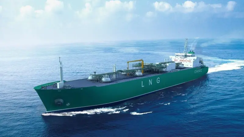 The first small-scale LNG carrier in China, operated by CNOOC, is among the country's young but rapidly growing gas fleet