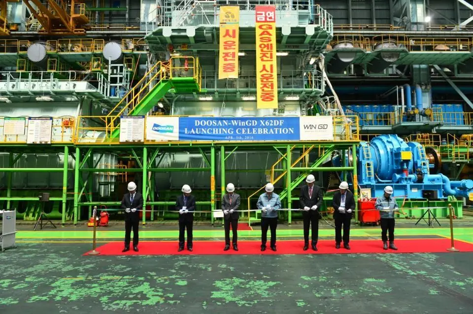 Capex savings of around 15-20% are achievable thanks to the X-62's use of a low-pressure fuel gas handling system, claims WinGD