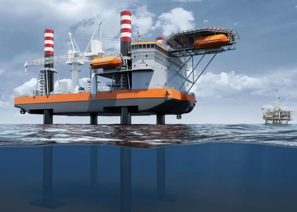 The collaoration with Altis has yielded a jack-up vessel that offers improved performance compared to conventional designs, says Wärtsilä