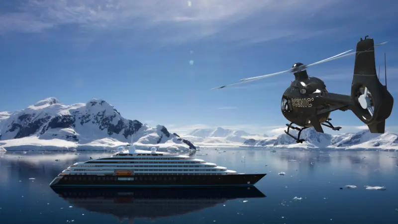 Scenic Eclipse is the latest ice-class passenger vessel to be powered by Azipod propulsion