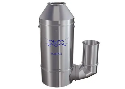 Alfa Laval has released a smaller version of its PureSOx scrubber