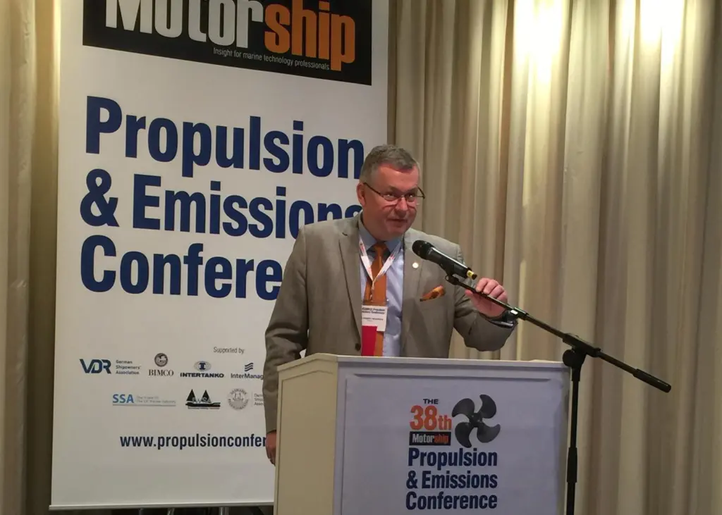 Lars Robert Pedersen, deputy secretary general of BIMCO, kept discussion on track on day two of the conference