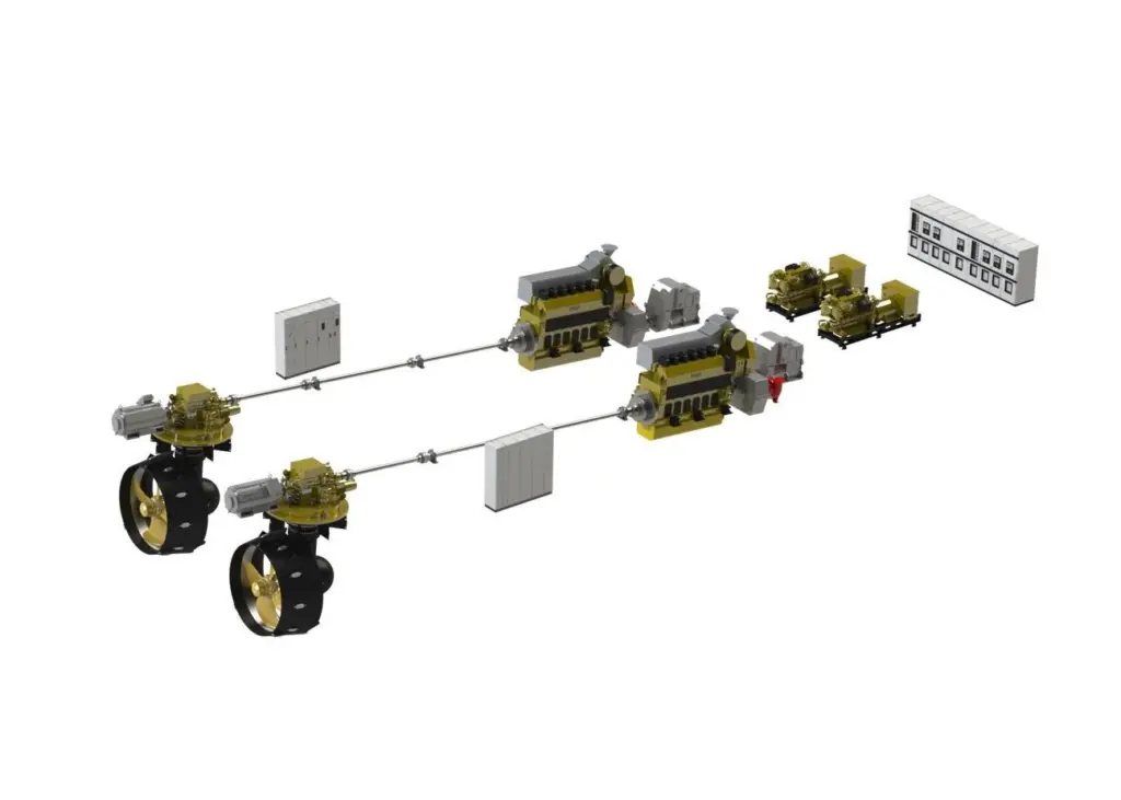Caterpillar’s Marine Solution Centre unveils breakthrough hybrid thruster