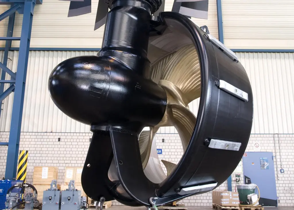 Schottel has refined its Rudderpropeller coating