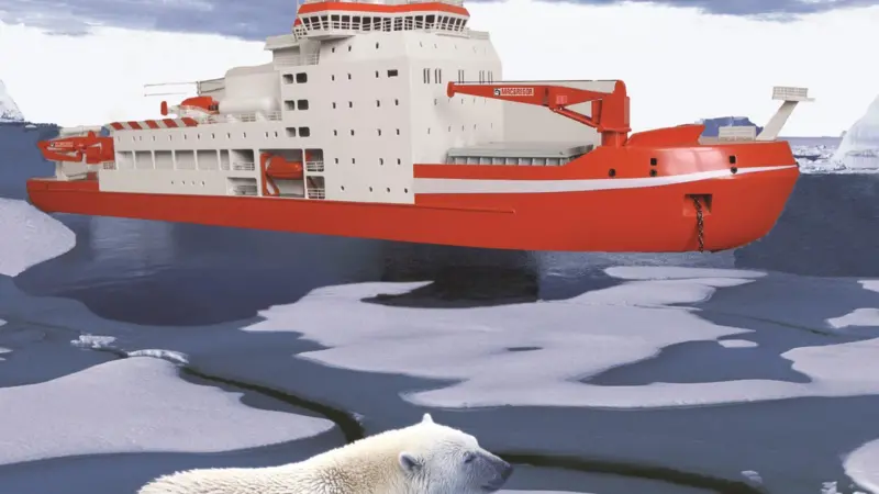 The first polar research vessel to be built in China, to Aker Arctic design, will feature MacGregor cranes and handling systems