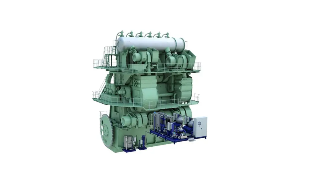 MAN's EGR solution, tested aboard the 'Maerk Cardiff', features Alfa Laval's PureNOx system coupled with a 6S80ME-C9.2 engine