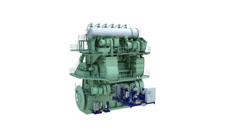 MAN's EGR solution, tested aboard the 'Maerk Cardiff', features Alfa Laval's PureNOx system coupled with a 6S80ME-C9.2 engine