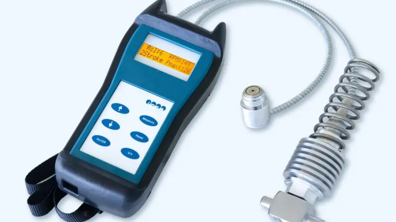 Vibration sensors and battery life enhancement are key features of IMES' updated handheld engine analysis device, EPM-XP PLUS
