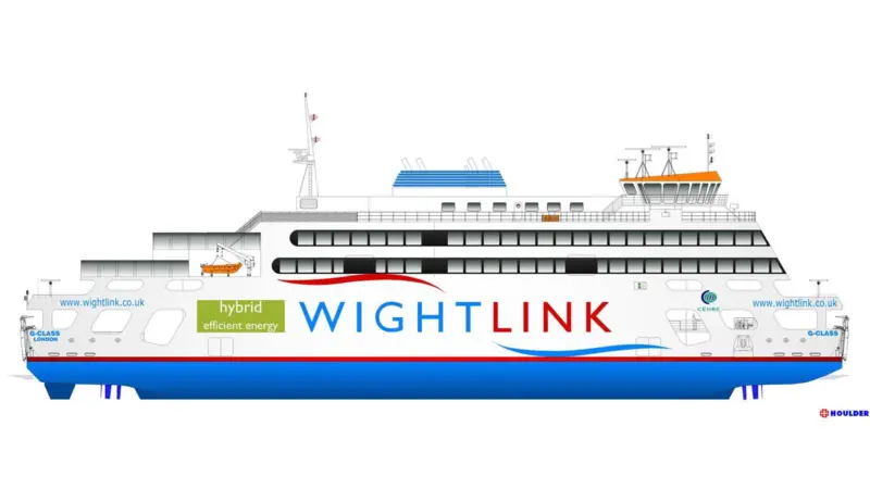 A first ferry reference for Wärtsilä’s hybrid battery technology on Wightlink's new flagship vessel