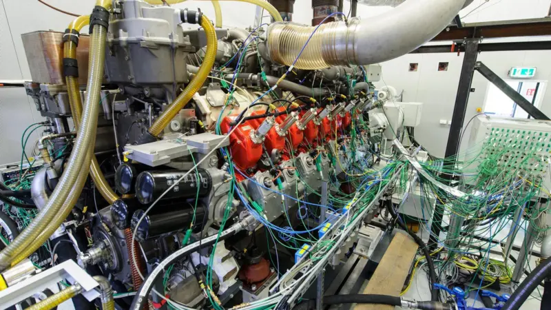 At the heart of MTU's new pure gas engine lies a control system, fed by in-cylinder pressure sensors, that can offer diesel-like performance