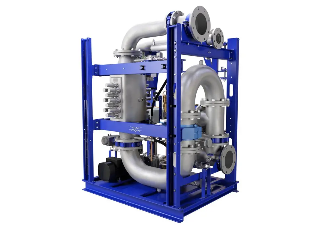 The PureBallast 3.1/300 Compact is said to be the smallest solution on the market for water flows of up to 300m3/h
