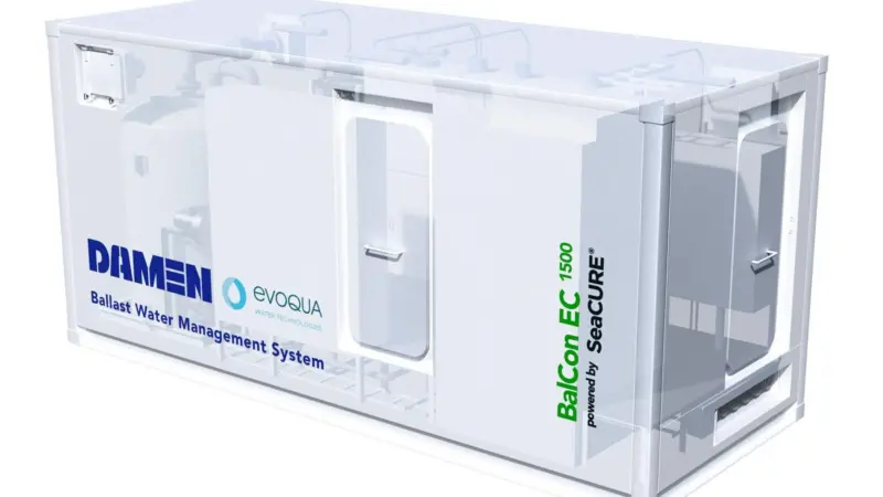 The Balcon 1500 BWMS, optimised for easy installation and maintenance, is ideal for tankers with limited space for systems