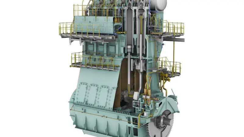 WinGD has received an order for four 5X72DF dual-fuel, low-pressure two-stroke engines for two SK Shipping LNG carriers