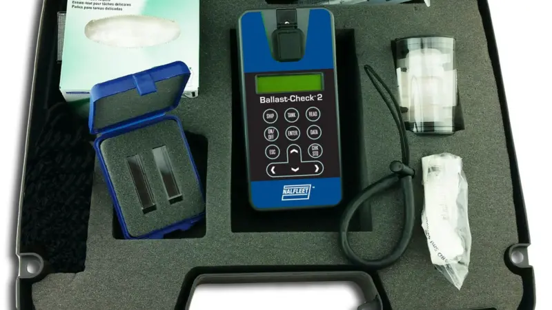The Ballast-Check 2 PAM Fluorometer provides an indication of treated ballast water quality within a minute