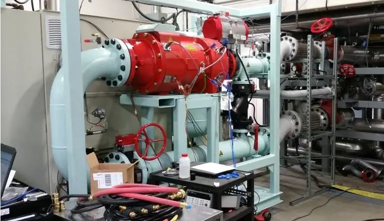 The Hydrocurrent waste heat recovery, based on the organic Rankin cycle, was installed on 'Arnold Maersk' in April