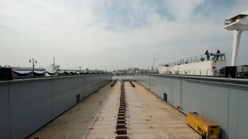 Dormac anticipates an extra 45 dockings a year after launching its 155m floating dry dock at its Durban repair yard