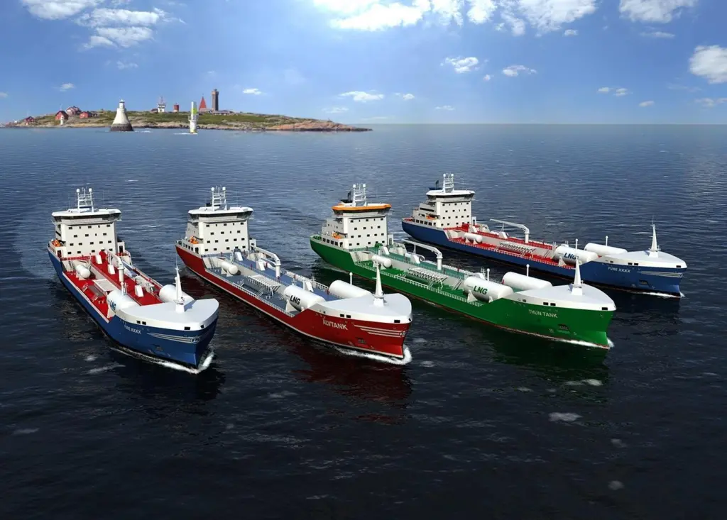 Wärtsilä will deliver marine solutions to four new LNG fuelled tankers