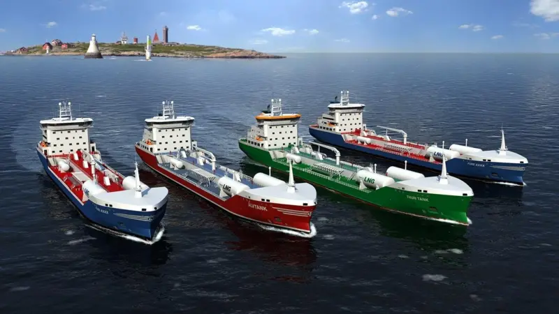 Wärtsilä will deliver marine solutions to four new LNG fuelled tankers