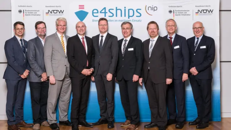 Partners in the e4ships project gathered to reveal progress in the first phase at SMM Hamburg last month