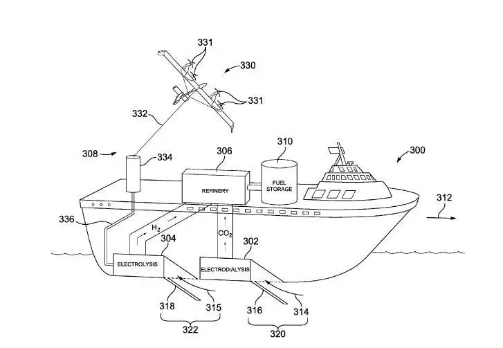 Google's kite propulsion would provide pulling force, generate electricity and potentially power the creation of clean fuel onboard
