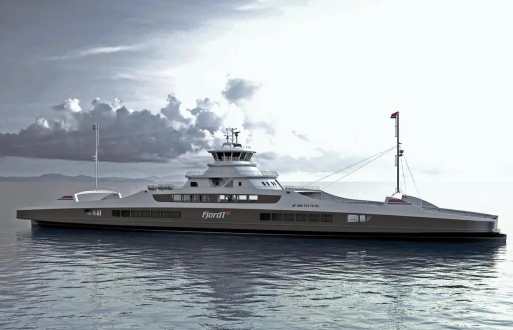 The Fjord1 duo will be the third and fourth battery driven ferries in service when they begin operations in early 2018 (image courtesy of Multi Maritime)