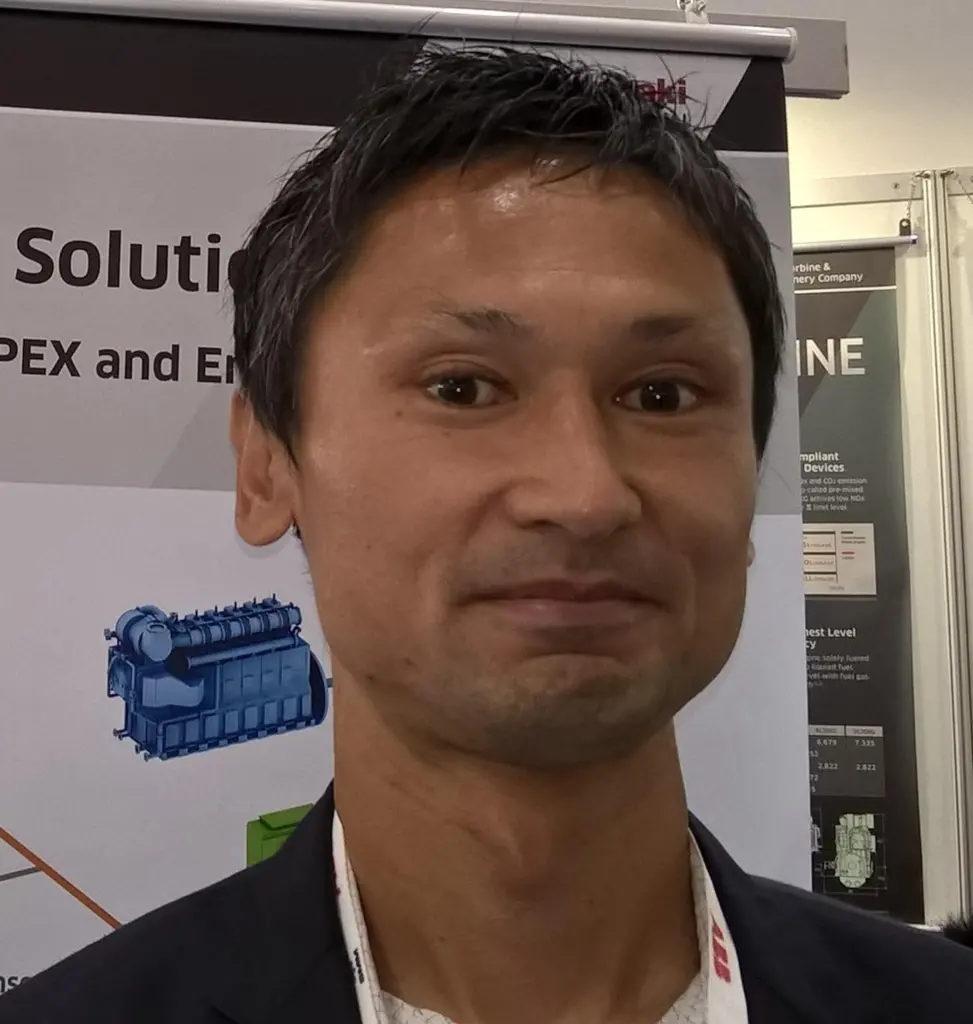 Tatsu Ohno, KHI: While AHTS’s engines are very powerful and dominate the investment cost in reality these vessels spend the greater proportion of their time on low propeller loads
