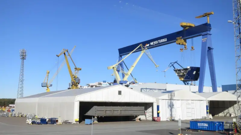 The two Royal Caribbean ships mark a fuel cell first for the industry and a record order book for Meyer Turku