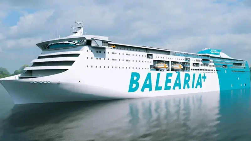Wärtsilä has been contracted to design and deliver the LNG power and propulsion installation for Baleària's new RoRo passenger ferry
