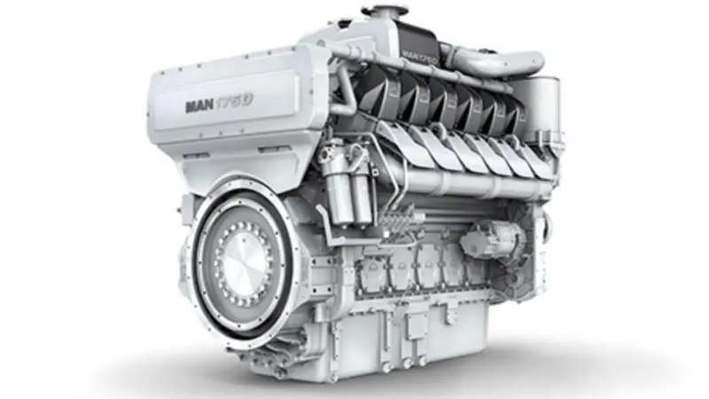 The MAN 175D engine