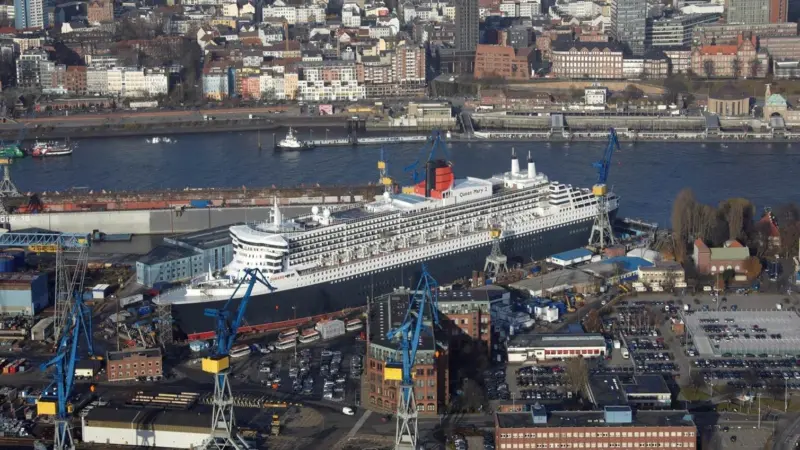 GE Completes upgrade service to Queen Mary 2