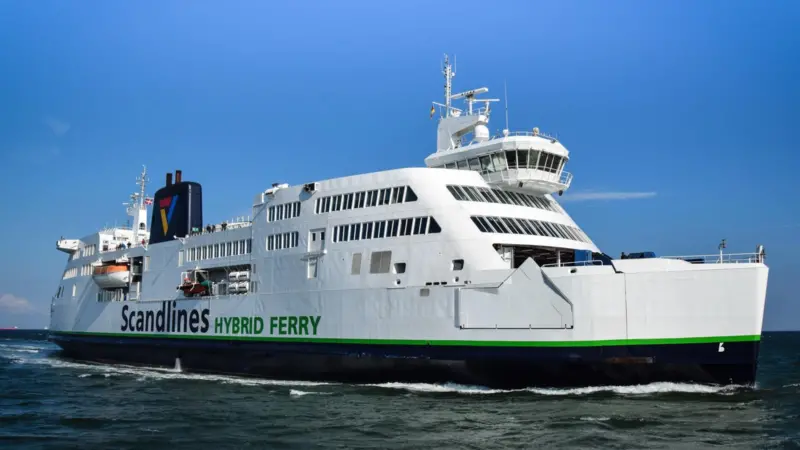 Scandlines' 'Prinsesse Benedikte' employs a hybrid propulsion system that incorporates a MAN Diesel & Turbo 32/44CR engine