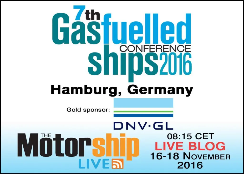 Follow all the action from Hamburg on the Gas Fuelled Ships Live Blog