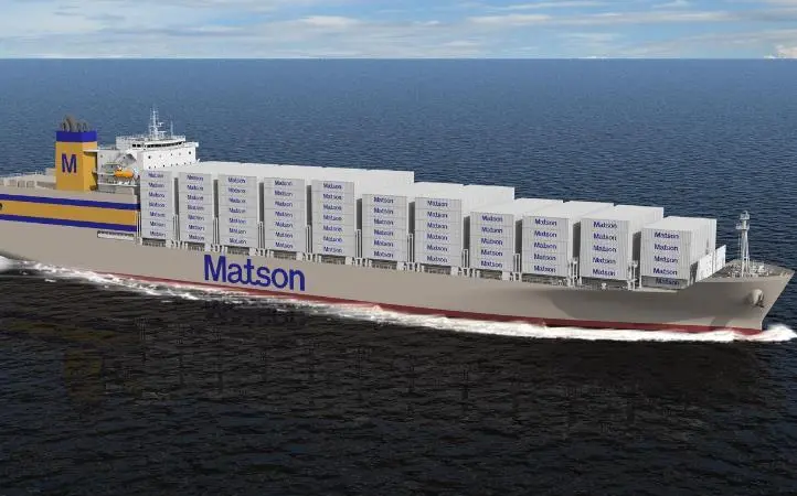 Two 3,500teu con-ros under construction for Matson at NASSCO will be powered by MAN's ME-GI dual-fuelled engines
