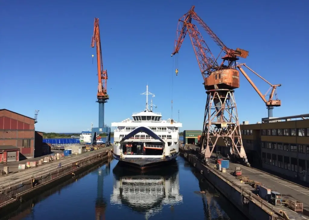 Dry-docking of 'Tycho Brahe' will begin in April
